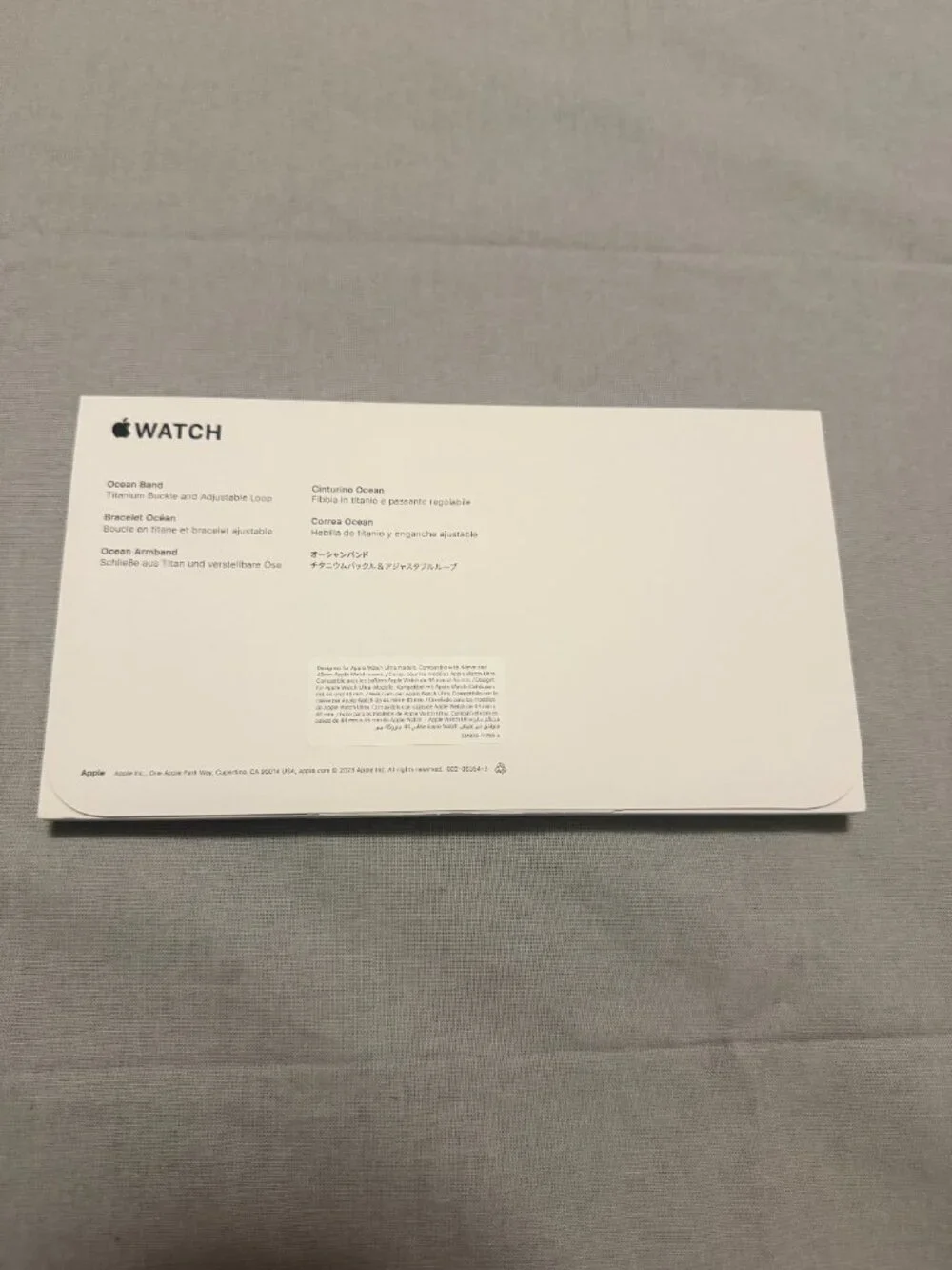 Apple Watch Ultra 2 49mm GPS+Cellular Titanium Box Extras